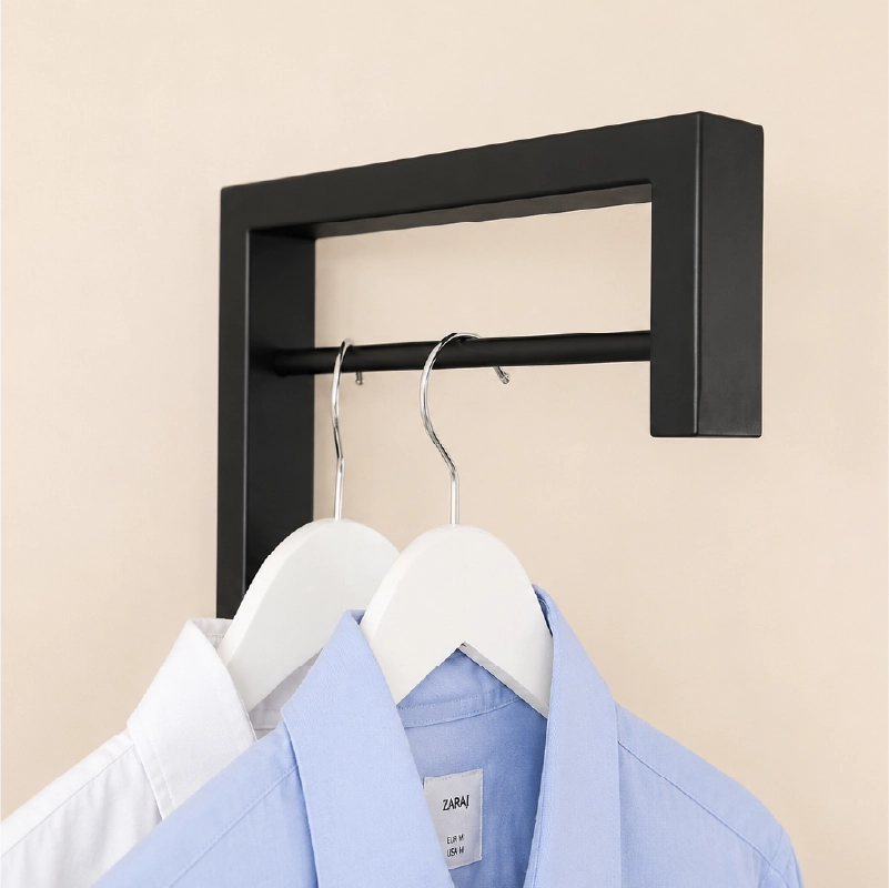 Wall Mounted Clothes Hanger - Image 2